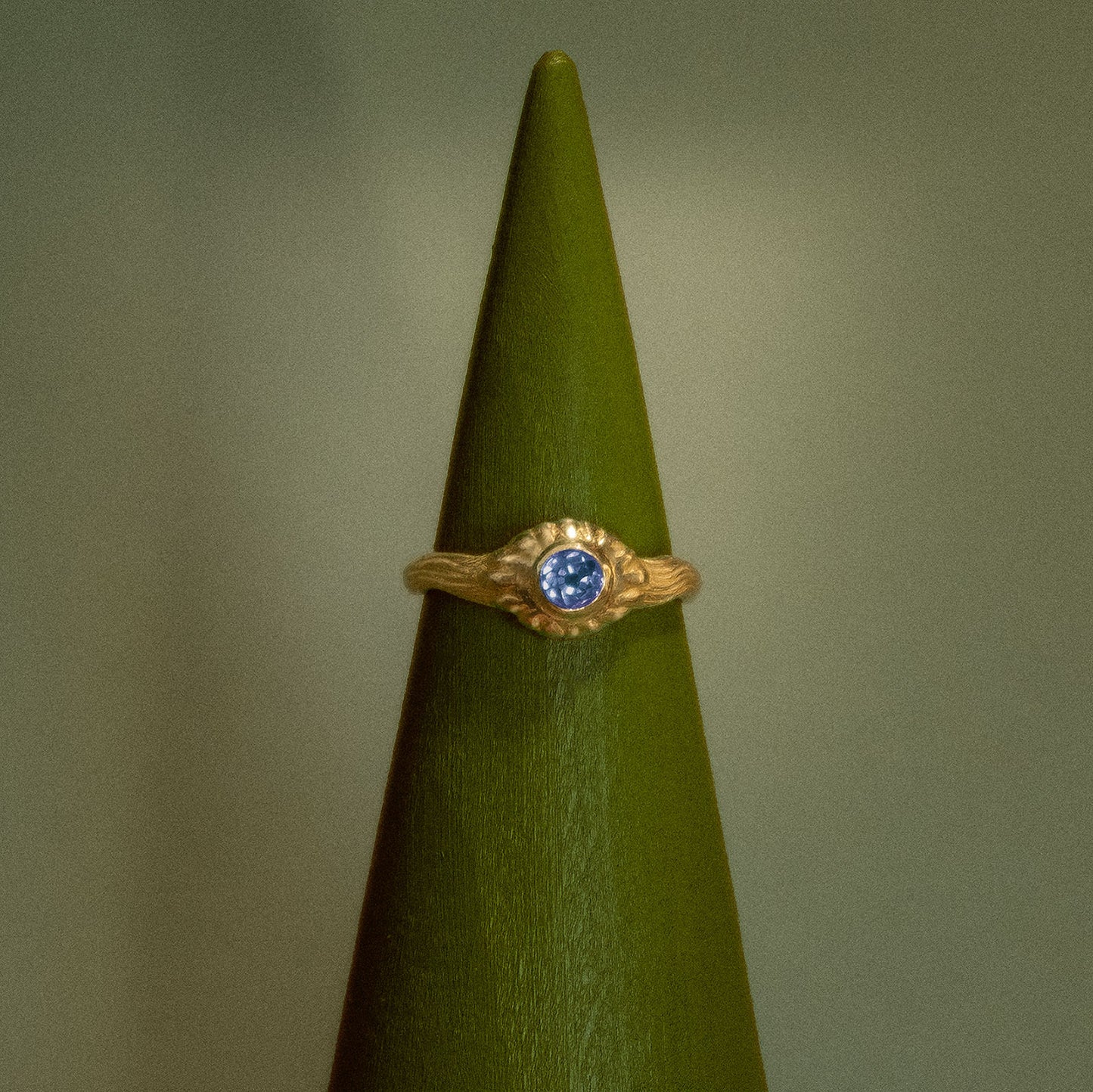 The Telga Ring - Faceted stone