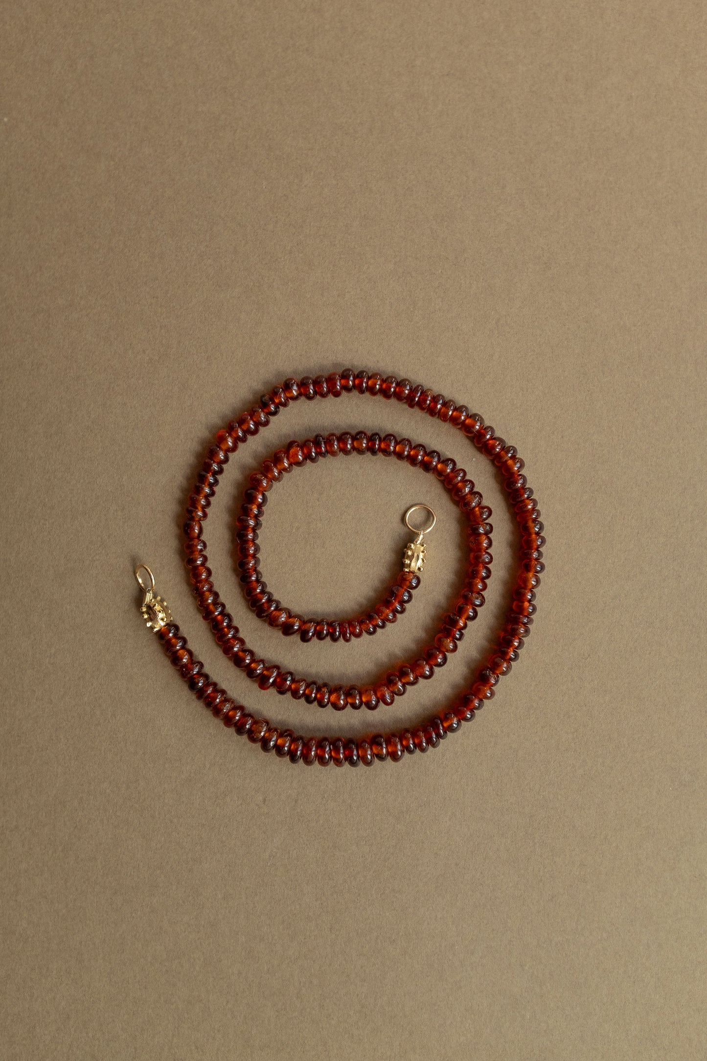 Elante Garnet Necklace