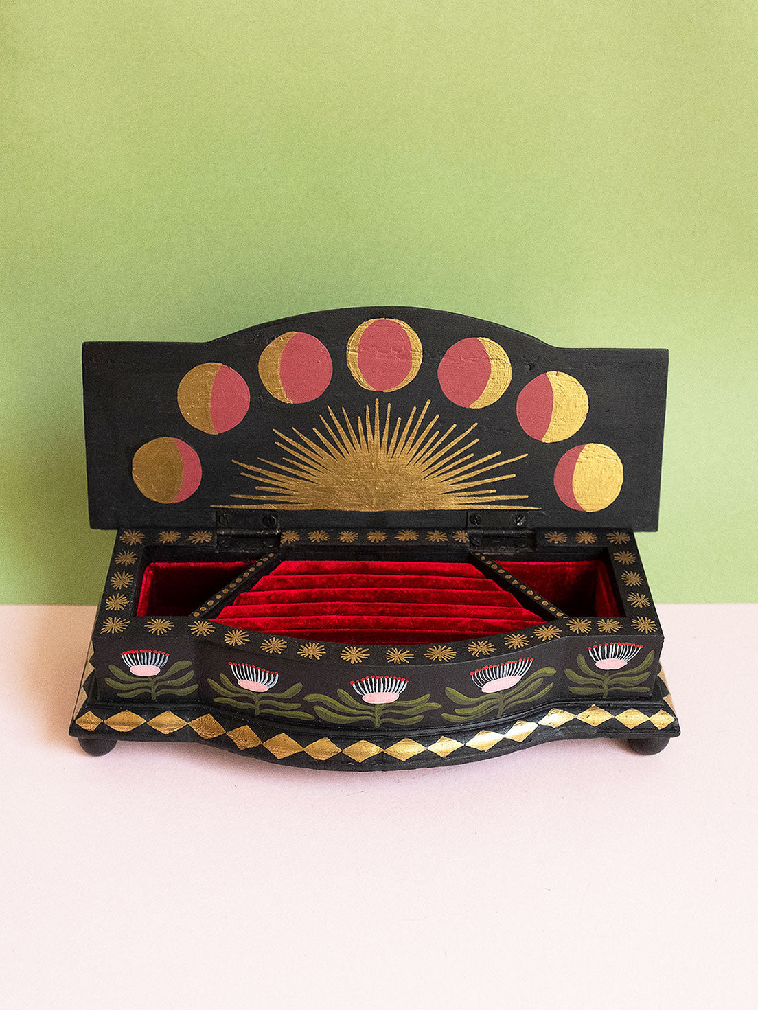 Jewellery box - Floral Swamp