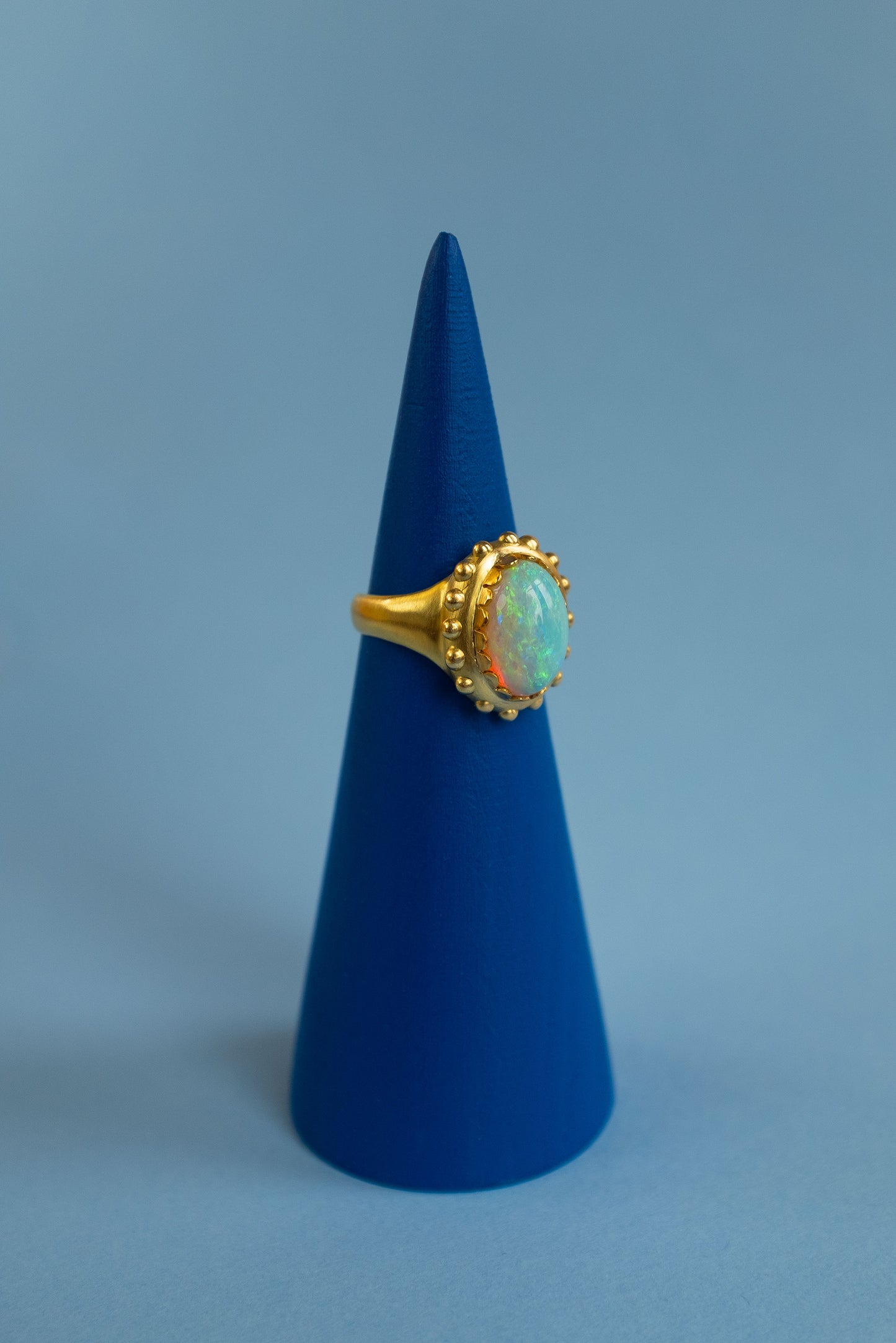 Orion Ring - 7.4ct Australian Opal 18+22k
