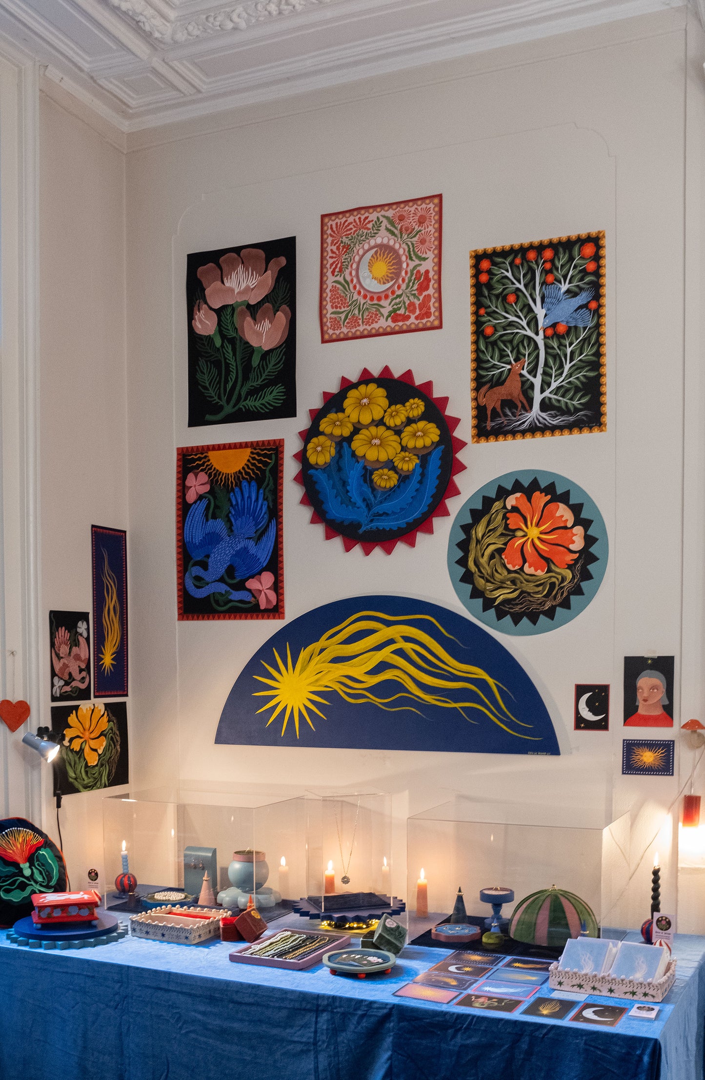 Moonflower Print Pink