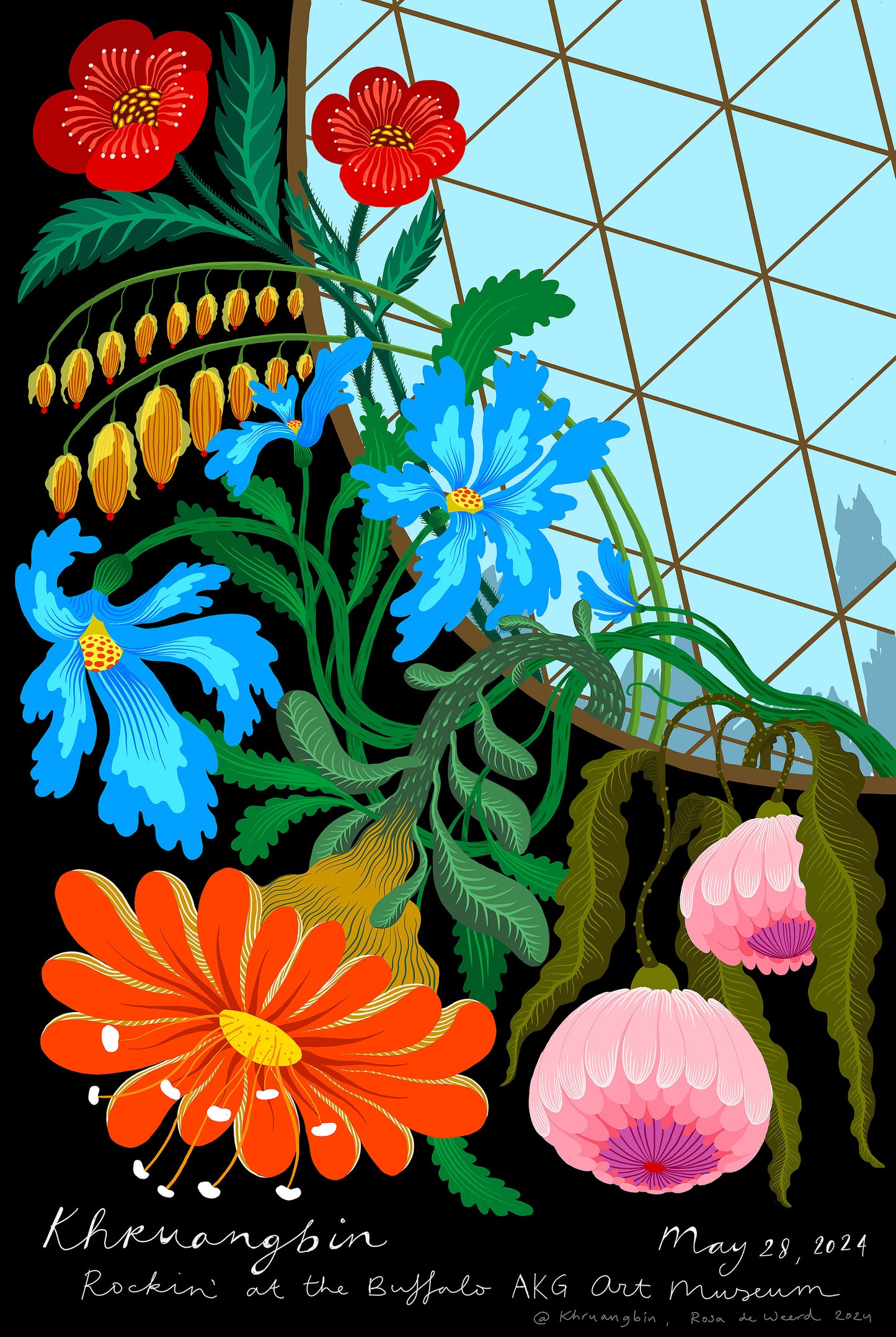 Khruangbin - Buffalo Tour poster