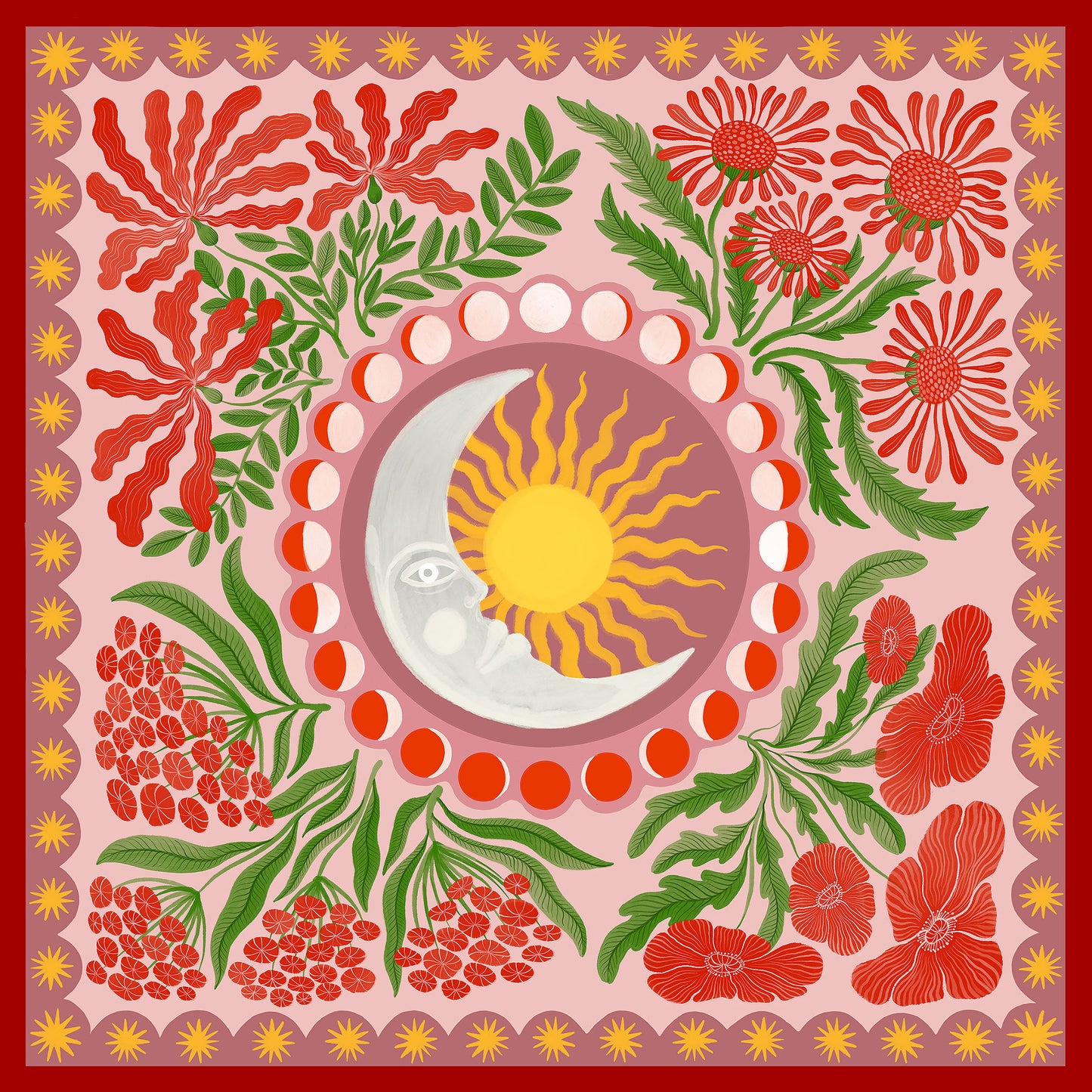 Moonflower Scarf Mini