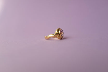 Akres Ring - faceted stone