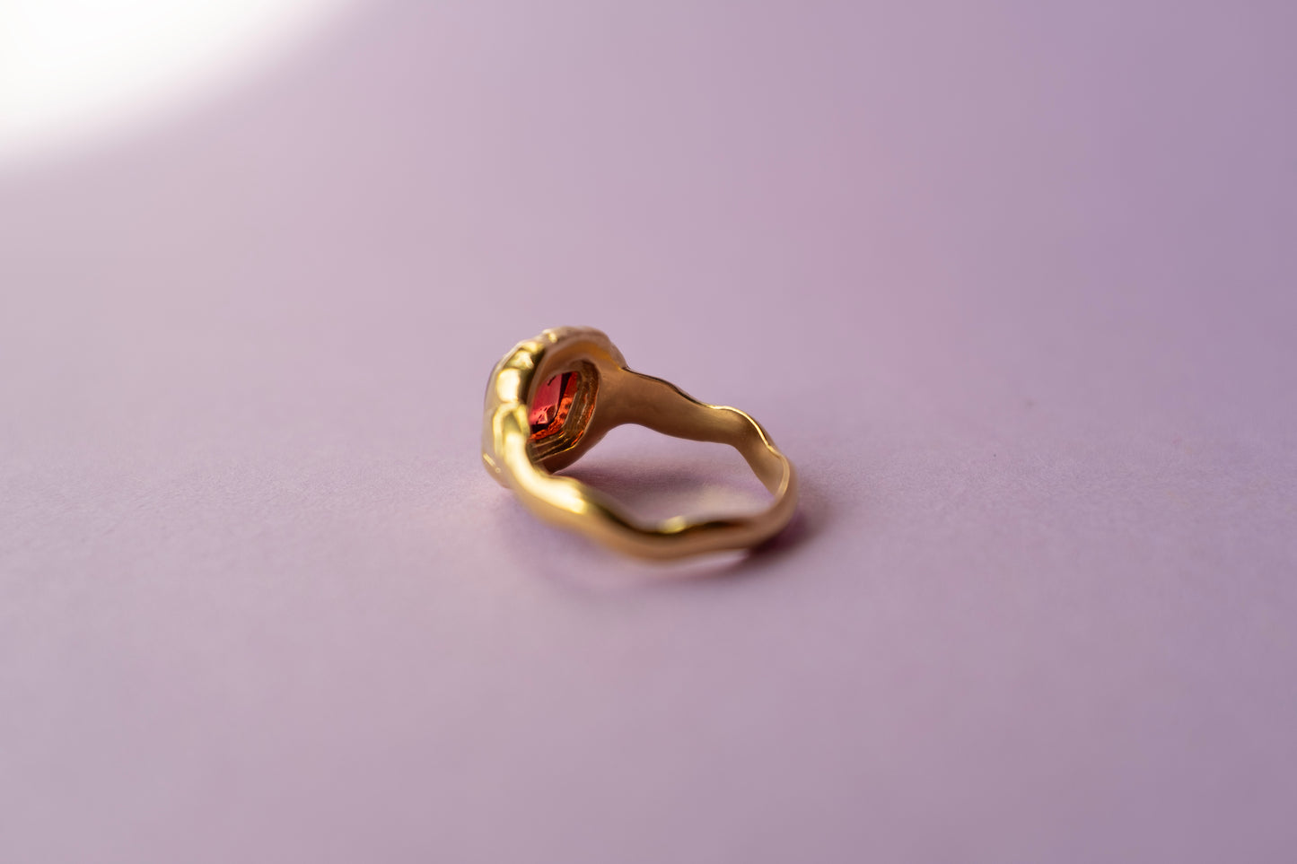 Akres Ring - cabochon stone