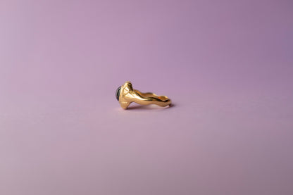 Akres Ring - cabochon stone