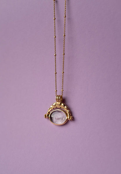 Oriel Spinner Pendant - Intaglio