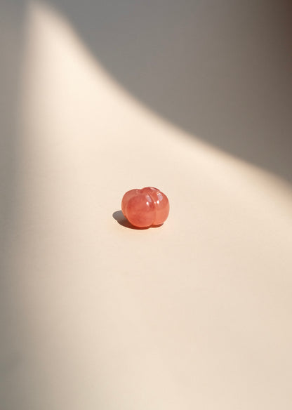Bora Bead - Pink Garnet