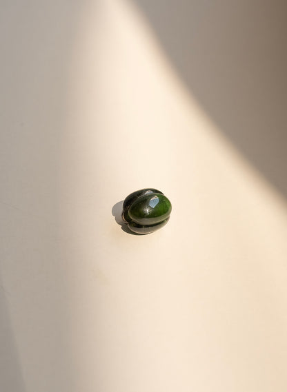 Bora Bead - Green Big Tourmaline