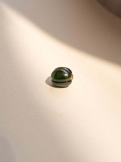 Bora Bead - Green Big Tourmaline