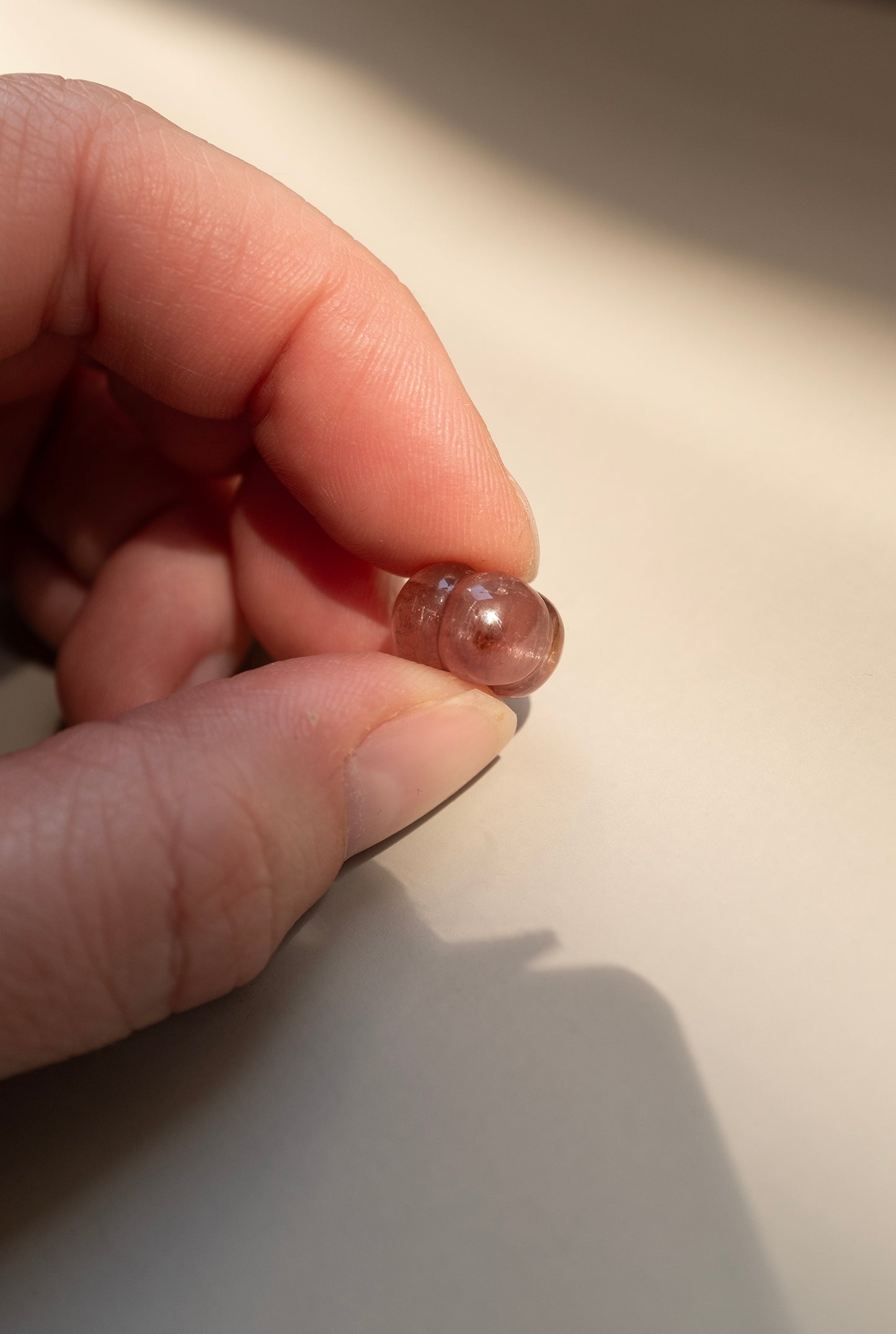 Bora Bead - Pink Tourmaline