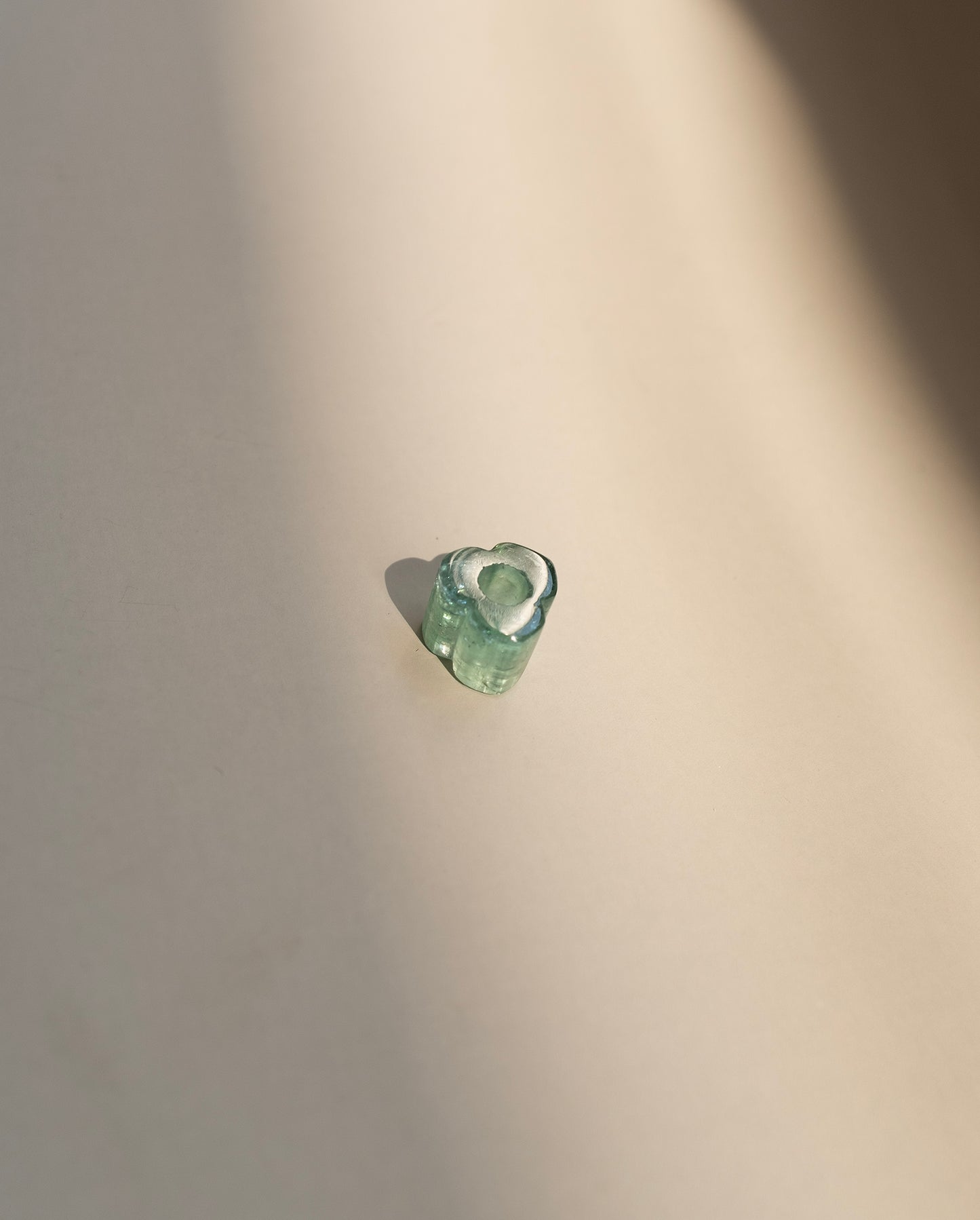 Bora Bead - Tourmaline trifold shaped