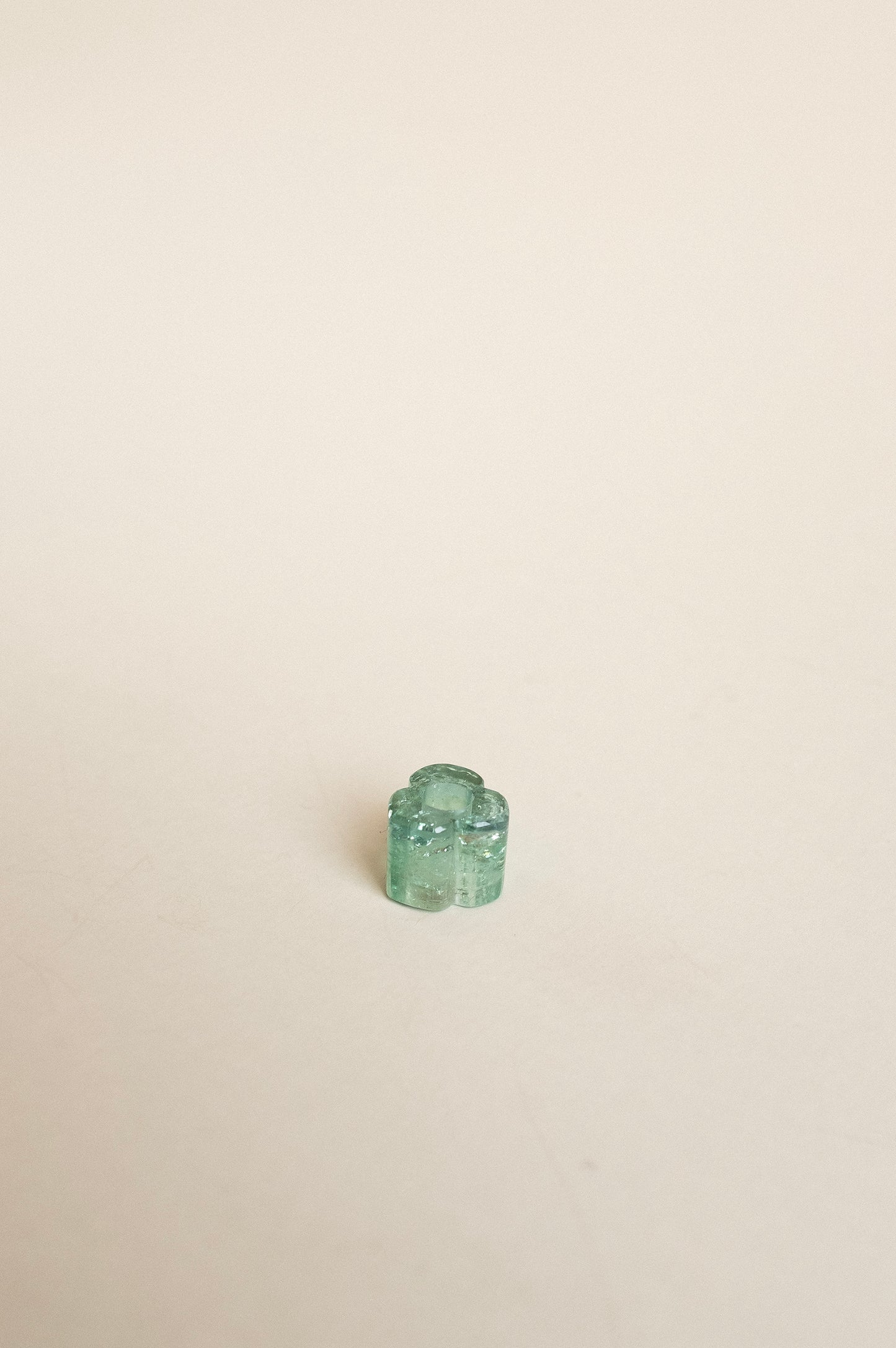 Bora Bead - Tourmaline trifold shaped