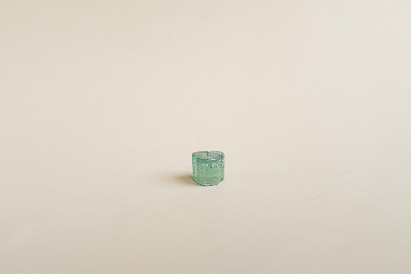 Bora Bead - Tourmaline trifold shaped