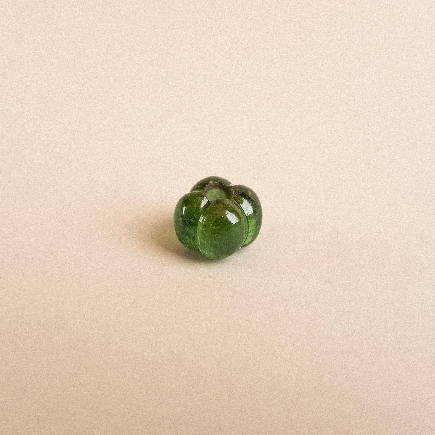 Bora Bead - Bright Green Tourmaline
