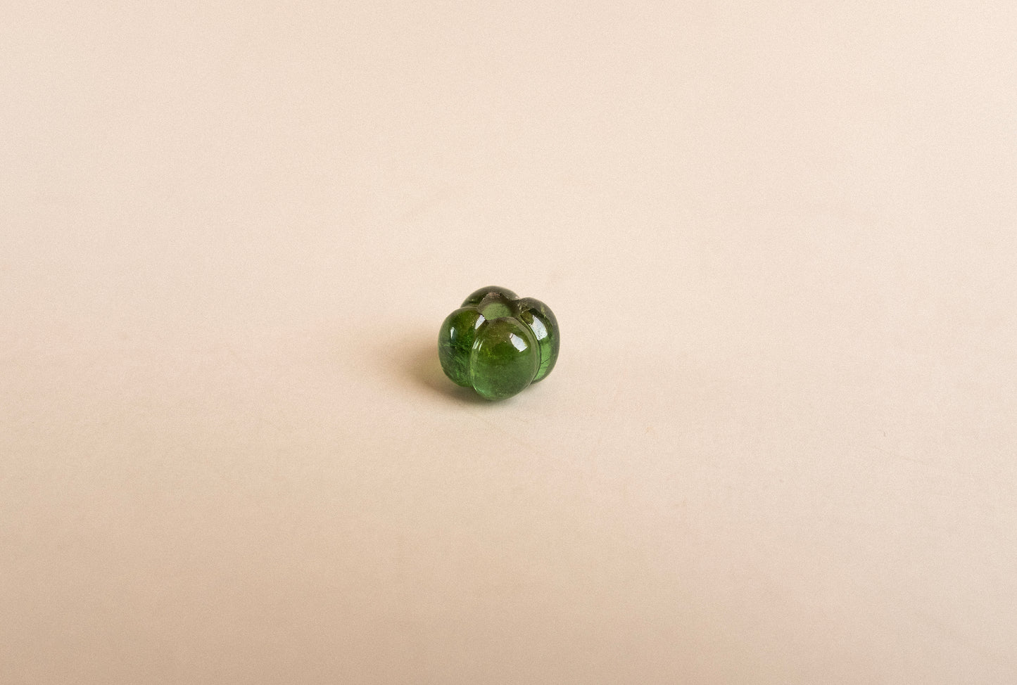 Bora Bead - Bright Green Tourmaline