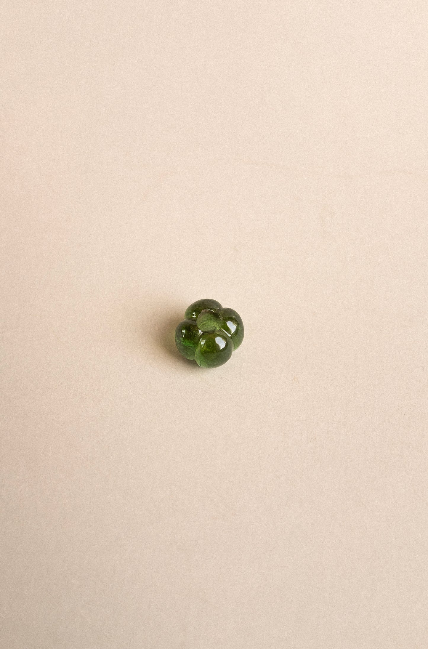 Bora Bead - Bright Green Tourmaline