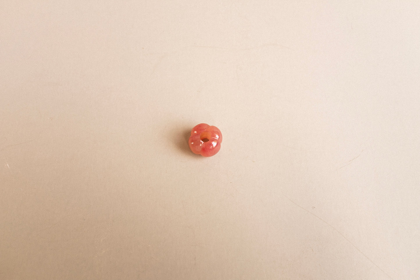 Bora Bead - Pink Garnet