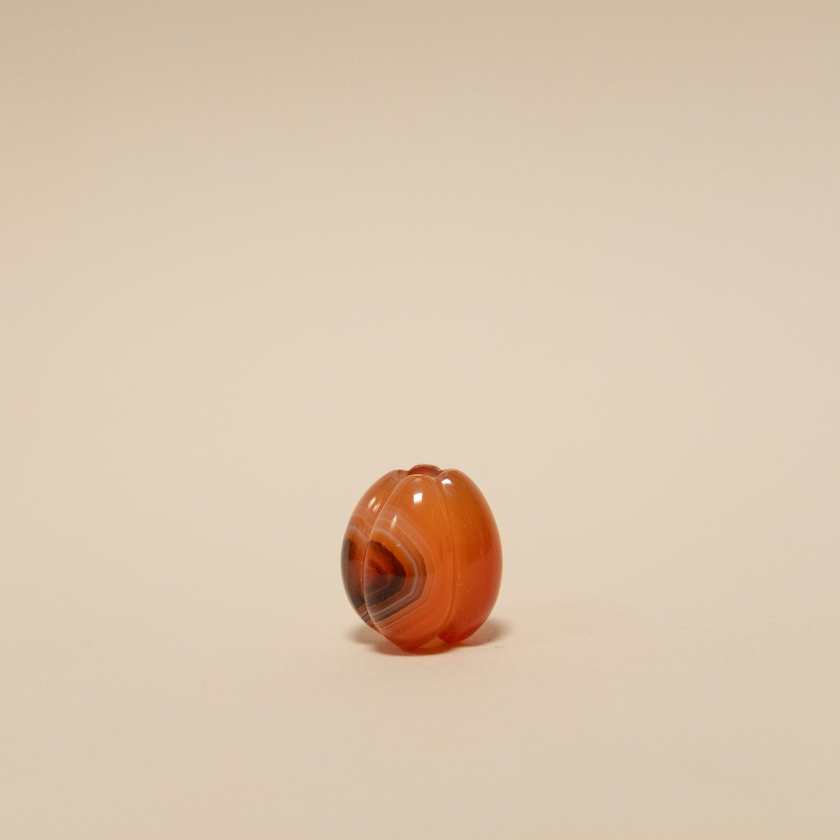 Bora Bead - Red Agate Drop