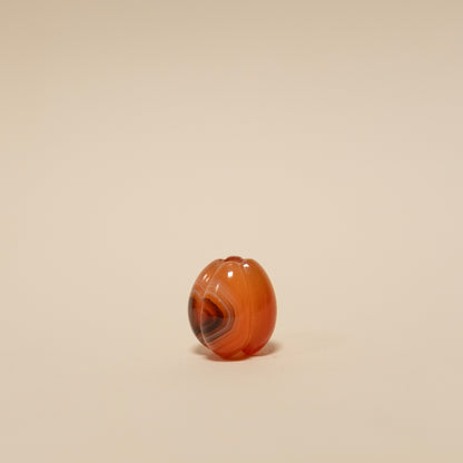 Bora Bead - Red Agate Drop