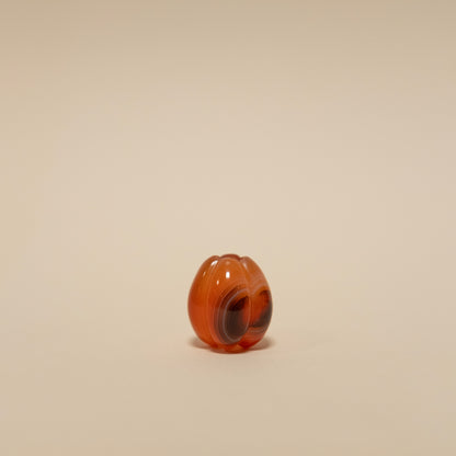Bora Bead - Red Agate Drop