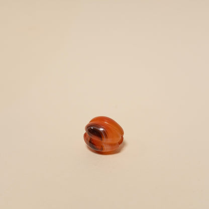 Bora Bead - Red Agate Drop