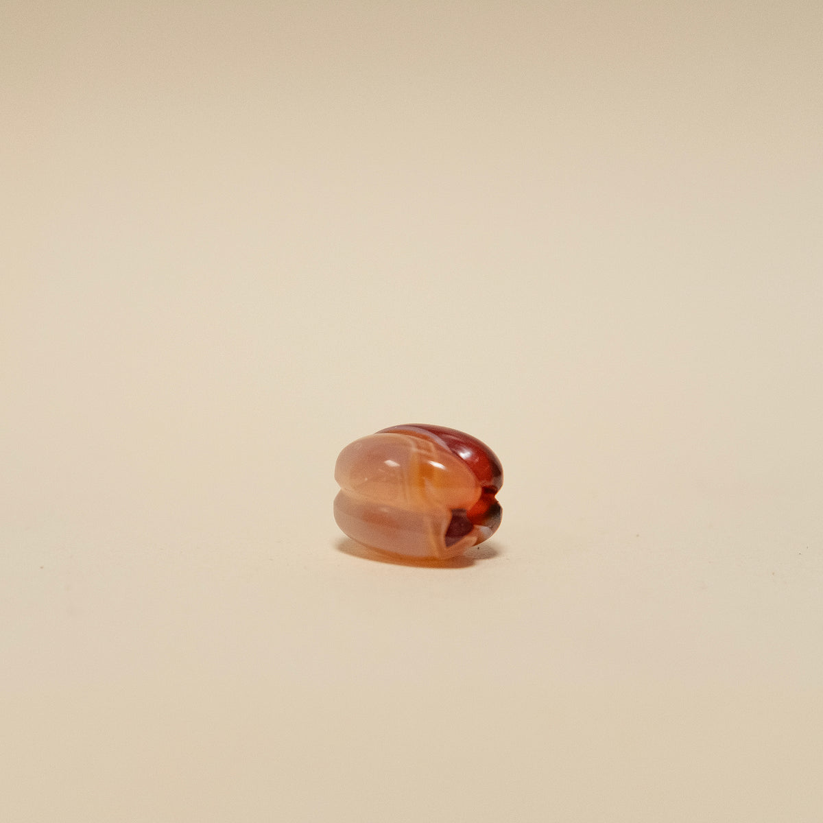 Bora Bead - Red Agate