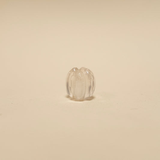 Bora Bead - Crystal Quartz (faceted)