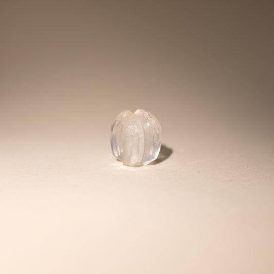Bora Bead - Crystal Quartz (faceted)