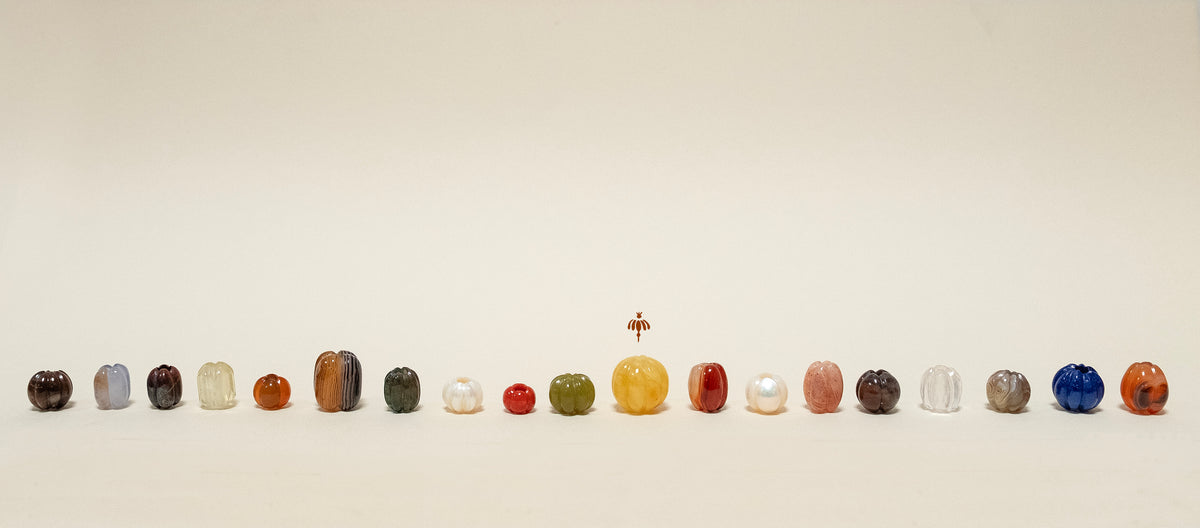 Bora Bead - Amber (jumbo size)