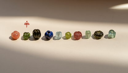 Bora Bead - Bright Green Tourmaline