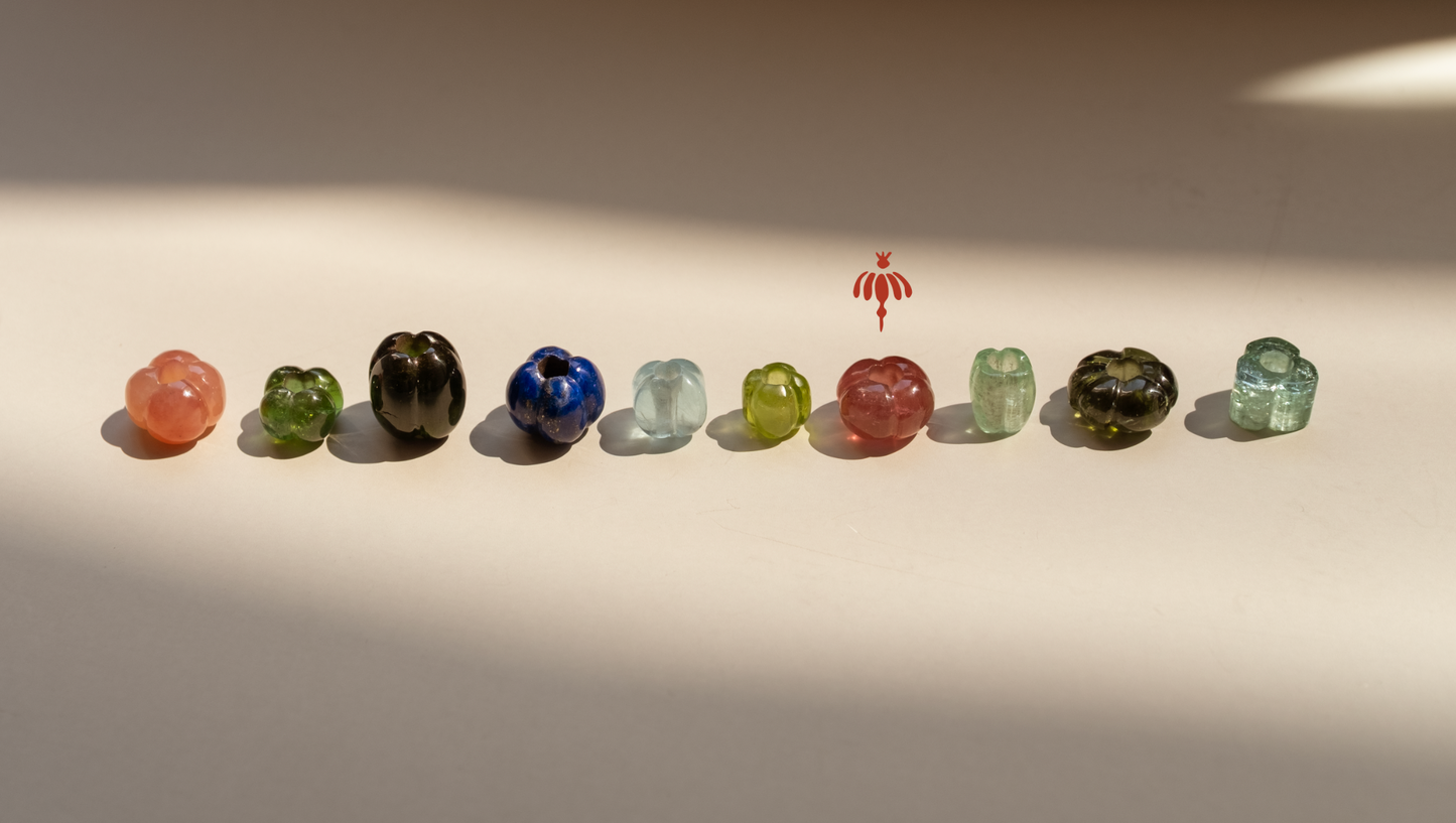 Bora Bead - Pink Tourmaline