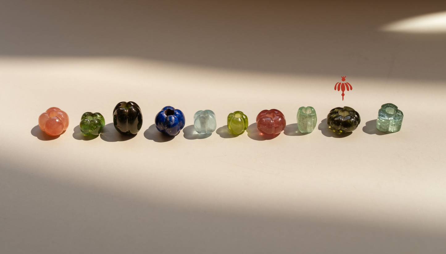 Bora Bead - Green Tourmaline
