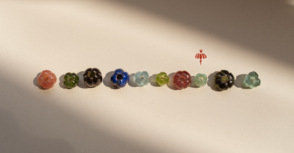 Bora Bead - Blue-green Tourmaline