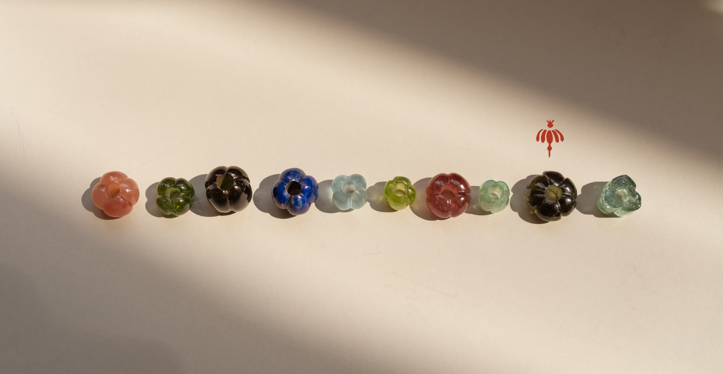 Bora Bead - Green Tourmaline